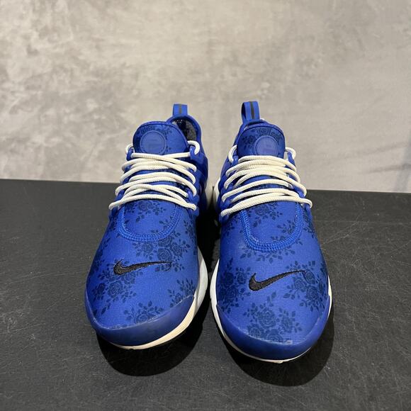Nike Air Presto Shoes Womens Size 8 Blue Plate Floral Pattern Running DX3375-400 - Picture 2 of 10